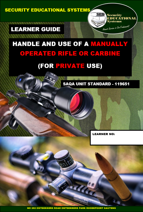 Manual Rifle Cover