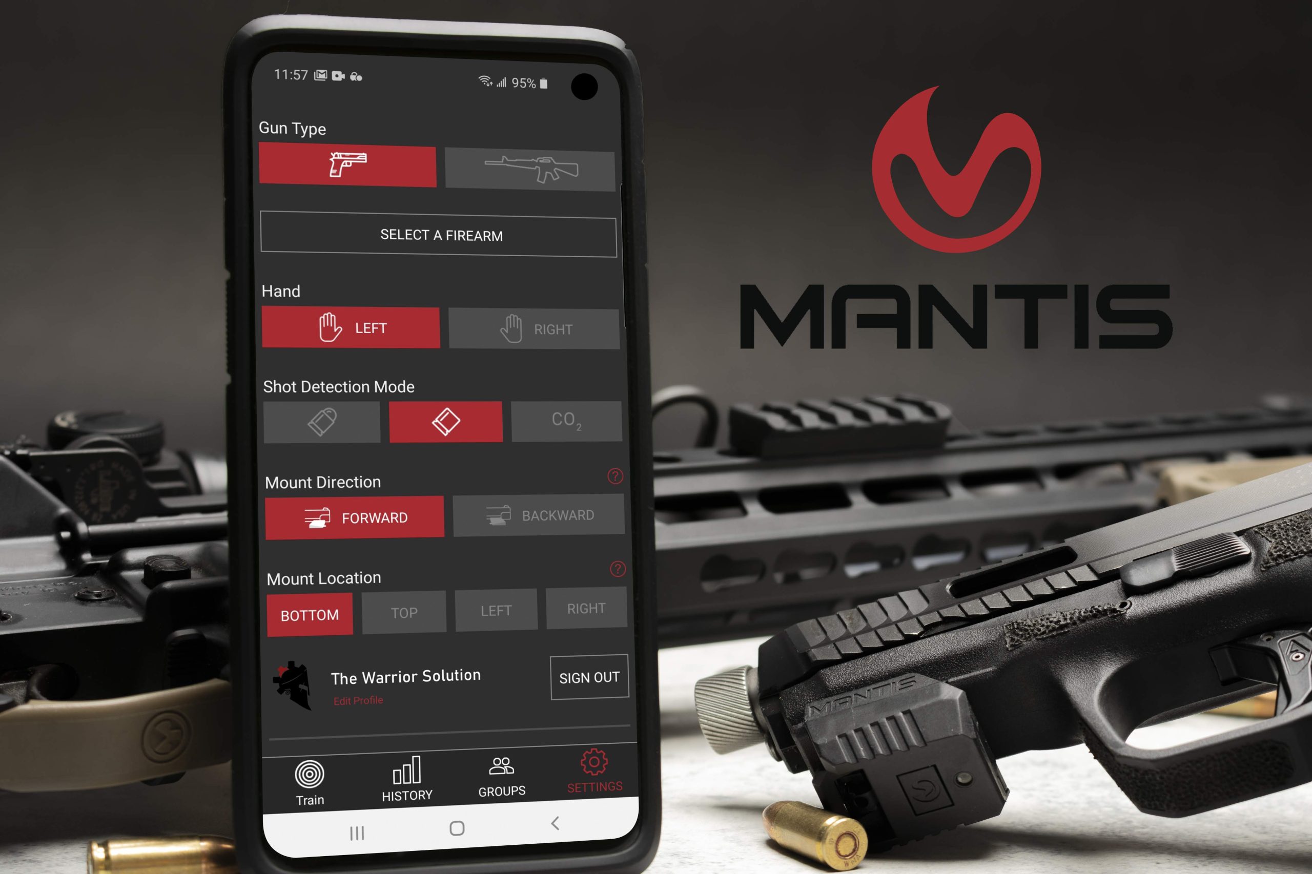 Mantis X10 Elite - Firearm Training System